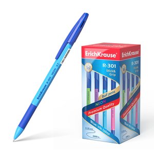 Kuličkové pero R-301 Neon Stick&Grip 0.7-2